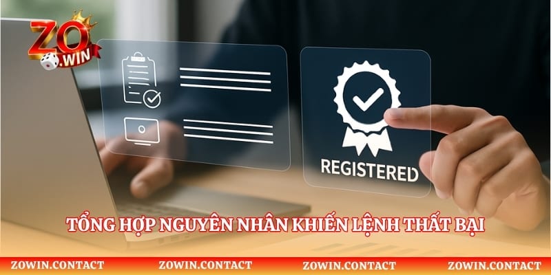 Tổng hợp nguyên nhân khiến lệnh đăng ký account game thất bại